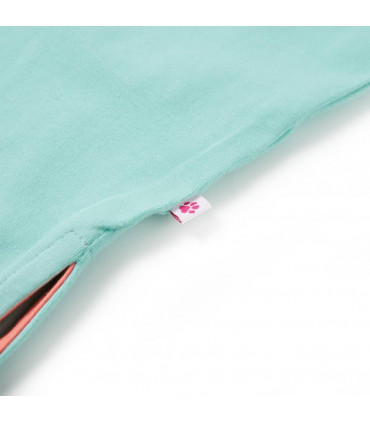 Kids' Dress with Drawstring Light Mint 116