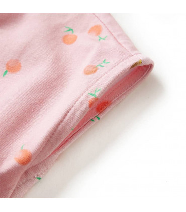 Kids' Dress with Drawstring Light Orange 92