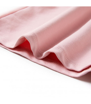 Kids' Dress with Drawstring Light Pink 140
