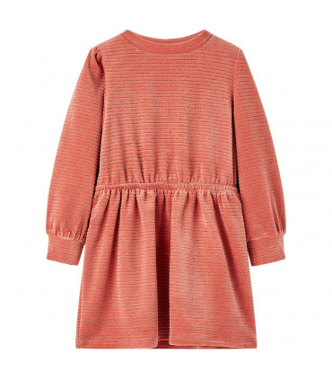 Kids' Dress with Long Sleeves Medium Pink 104