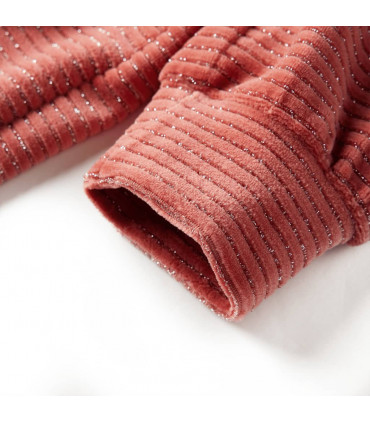 Kids' Dress with Long Sleeves Medium Pink 116