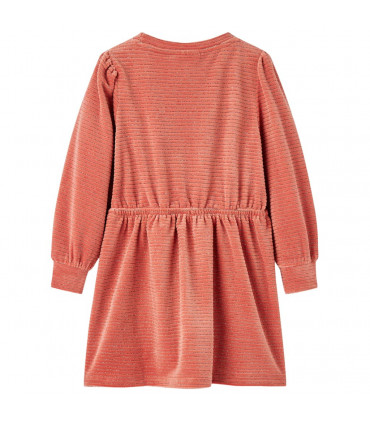 Kids' Dress with Long Sleeves Medium Pink 92