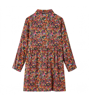 Kids' Dress with Long Sleeves Multicolour 140