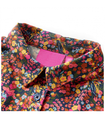 Kids' Dress with Long Sleeves Multicolour 140