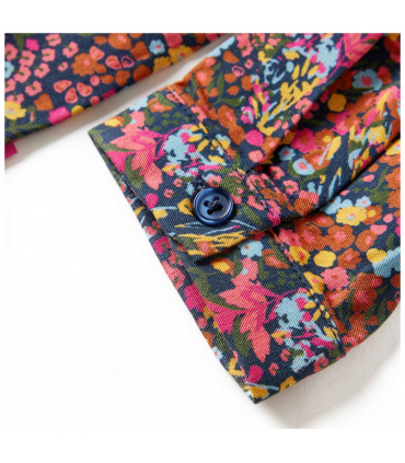 Kids' Dress with Long Sleeves Multicolour 140