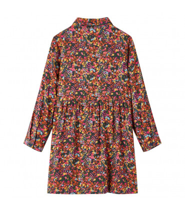 Kids' Dress with Long Sleeves Multicolour 92