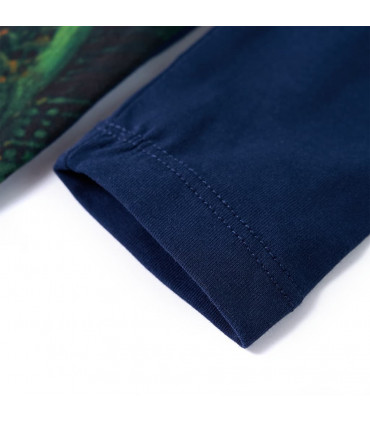 Kids' Dress with Long Sleeves Navy 104