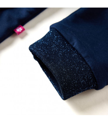 Kids' Dress with Long Sleeves Navy 104