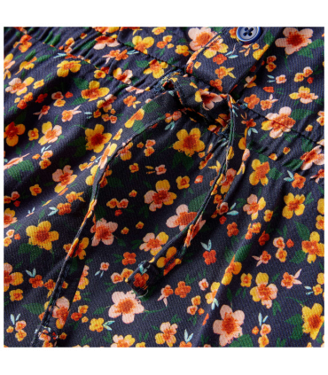 Kids' Dress with Long Sleeves Navy 104