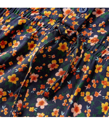 Kids' Dress with Long Sleeves Navy 116