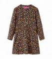 Kids' Dress with Long Sleeves Navy 140