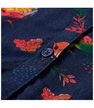 Kids' Dress with Long Sleeves Navy 92