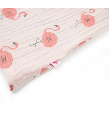 Kids' Dress with Ruffles Soft Pink 116