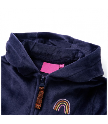 Kids' Hooded Jacket Navy 116