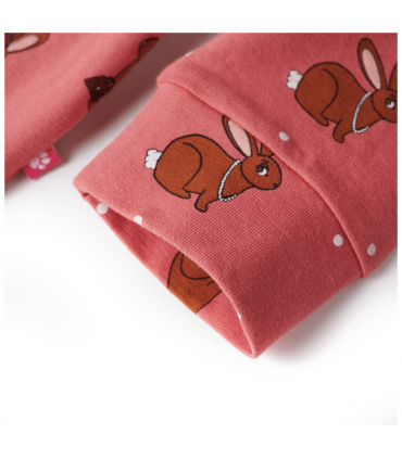 Kids' Hooded Onesie Old Pink 104