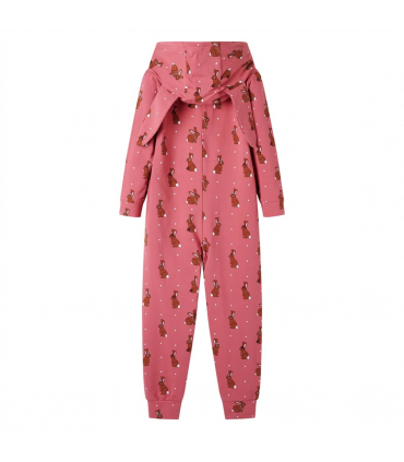 Kids' Hooded Onesie Old Pink 116