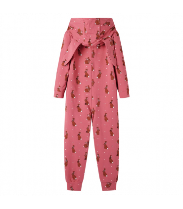 Kids' Hooded Onesie Old Pink 92
