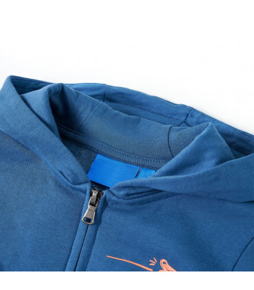 Kids' Hooded Sweatshirt Blue 116
