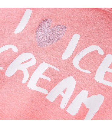 Kids' Hooded Sweatshirt Bright Pink 92