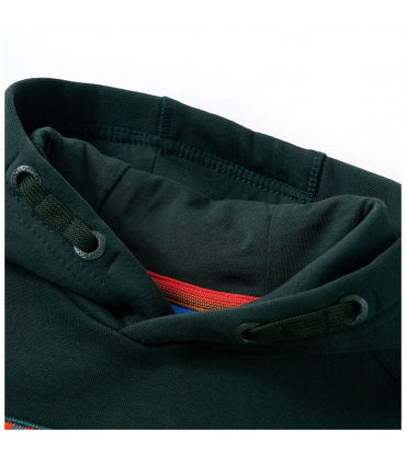 Kids' Hooded Sweatshirt Dark Green 128
