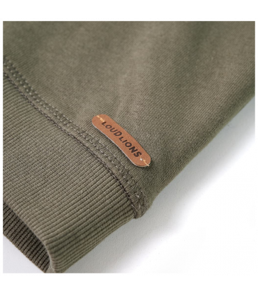 Kids' Hooded Sweatshirt Khaki 128