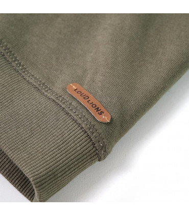 Kids' Hooded Sweatshirt Khaki 140