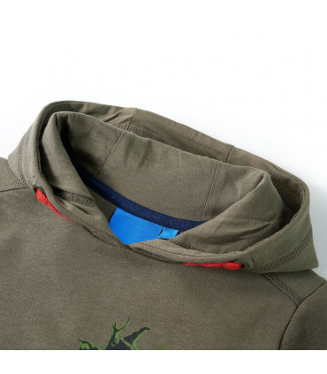 Kids' Hooded Sweatshirt Khaki 92