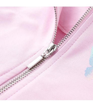 Kids' Hooded Sweatshirt Light Pink 104