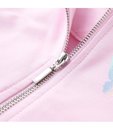 Kids' Hooded Sweatshirt Light Pink 116