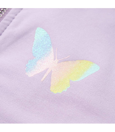 Kids' Hooded Sweatshirt Lila 116