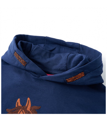 Kids' Hooded Sweatshirt Navy 116