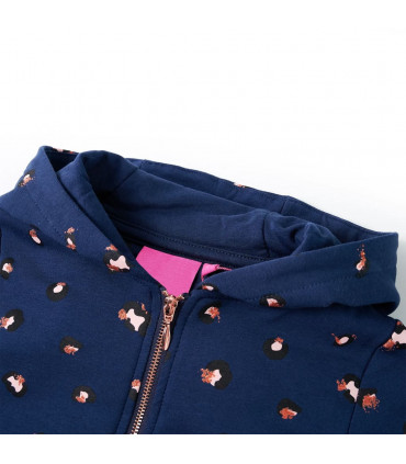 Kids' Hooded Sweatshirt Navy Blue 92