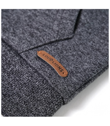 Kids' Hooded Sweatshirt with Zip Grey Melange 104