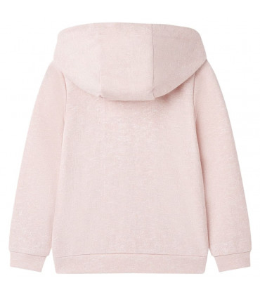 Kids' Hooded Sweatshirt with Zip Light Pink Mix 104