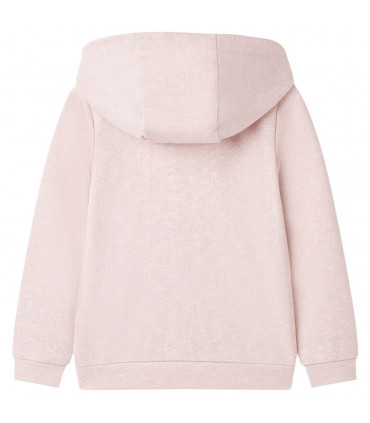 Kids' Hooded Sweatshirt with Zip Light Pink Mix 92