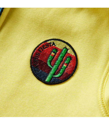 Kids' Hooded Sweatshirt with Zip Light Yellow 128