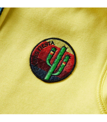 Kids' Hooded Sweatshirt with Zip Light Yellow 140