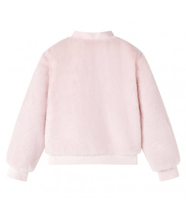 Kids' Jacket Faux Fur Soft Pink 104