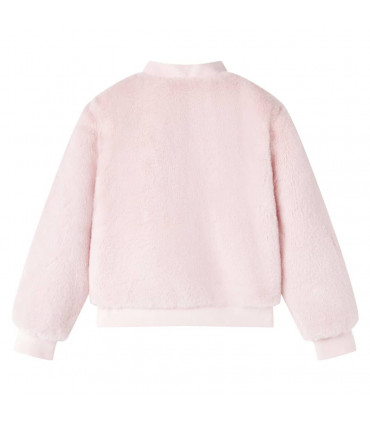 Kids' Jacket Faux Fur Soft Pink 92