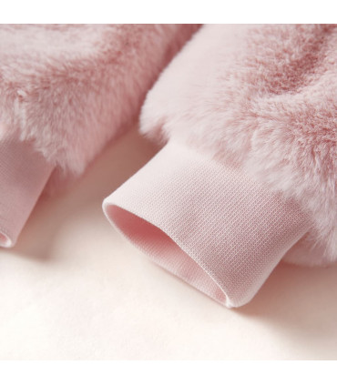 Kids' Jacket Faux Fur Soft Pink 92