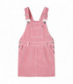 Kids' Overall Dress Corduroy Light Pink 116