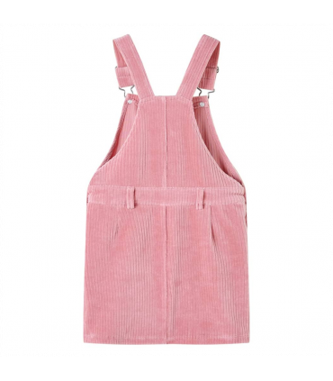 Kids' Overall Dress Corduroy Light Pink 92