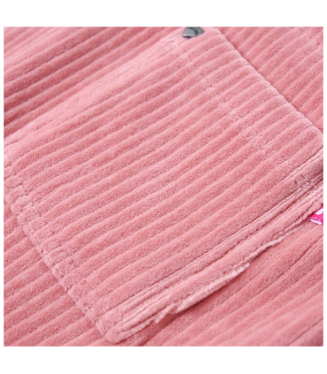 Kids' Overall Dress Corduroy Light Pink 92
