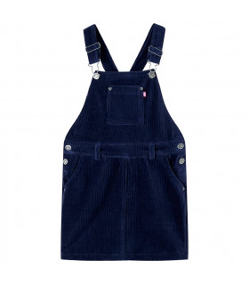 Kids' Overall Dress Corduroy Navy 104