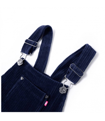 Kids' Overall Dress Corduroy Navy 104