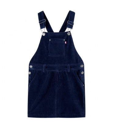 Kids' Overall Dress Corduroy Navy 92