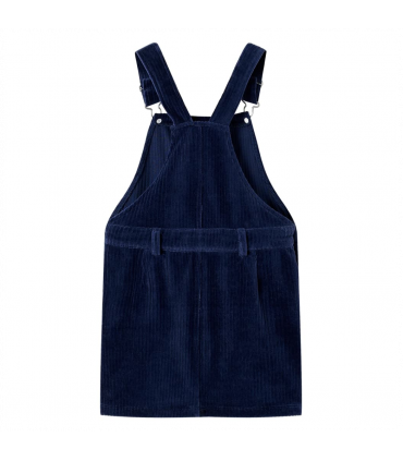 Kids' Overall Dress Corduroy Navy 92