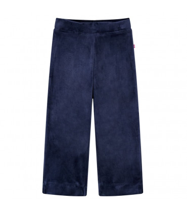 Kids' Pants Velvet Dark Blue 104