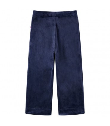 Kids' Pants Velvet Dark Blue 104