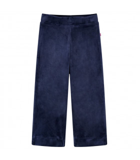 Kids' Pants Velvet Dark Blue 128
